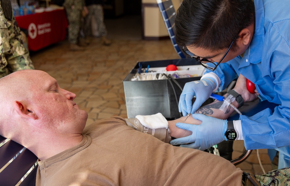 U.S. Naval Hospital Yokosuka and ASBBC Okinawa Successfully Complete Groundbreaking Blood Drive