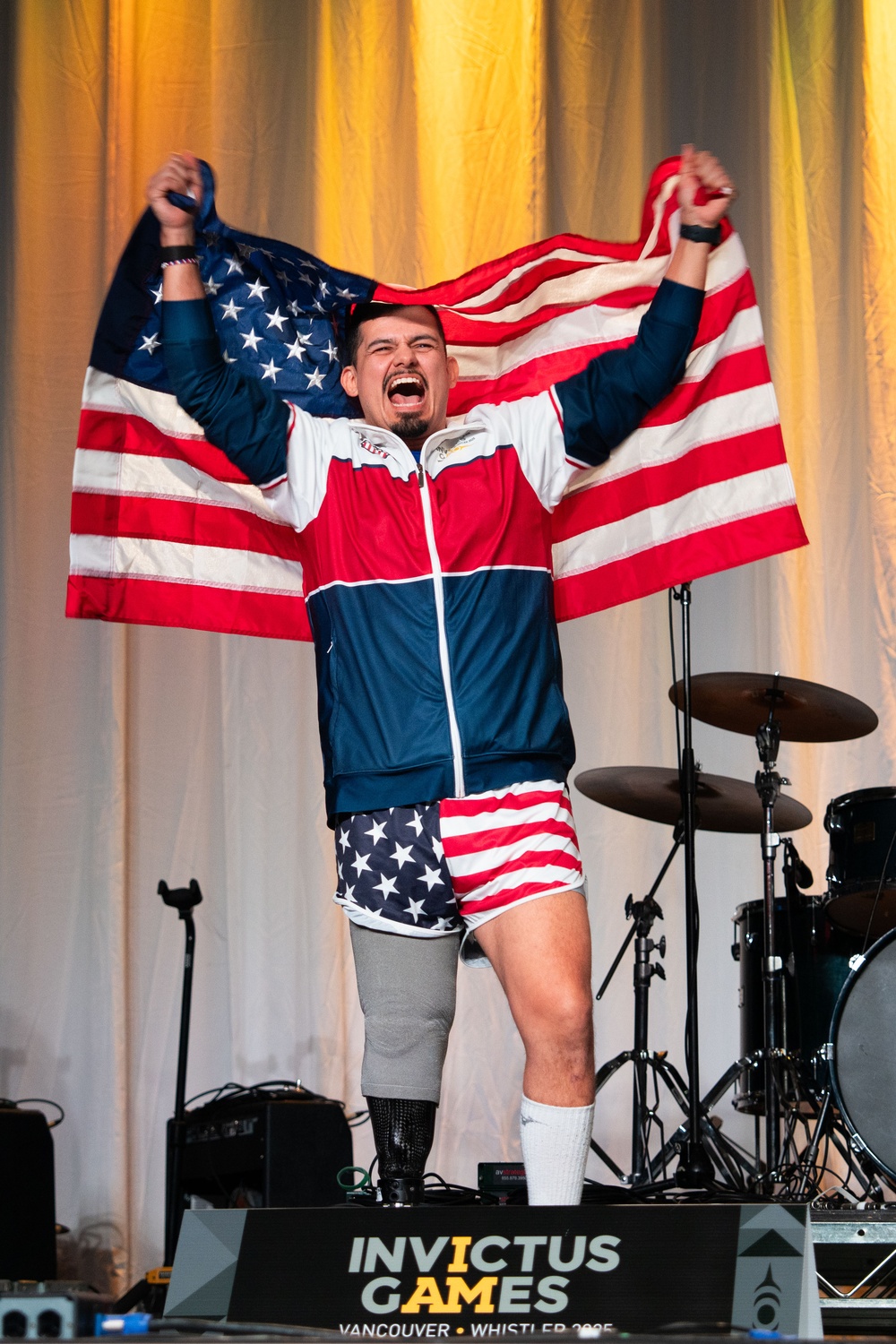 Team US | IG 25 | Invictus Games | Skeleton | Army SPC Michael Villagran (ret.)