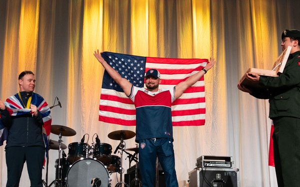 Team US | IG 25 | Invictus Games | Skeleton | Marine Corps SSgt Robert Dominguez (ret.)