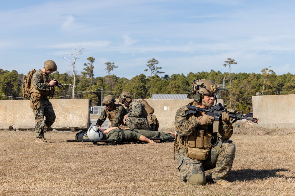 Marines sharpen tactical response skills in TRAP exercise