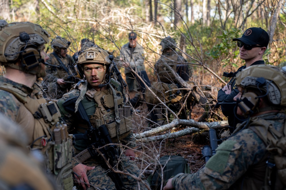 Deployment Training: Marines deploy charges to neutralize objective