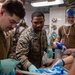 USS America (LHA 6) and 31st Marine Expeditionary Unit Conduct Medical Training