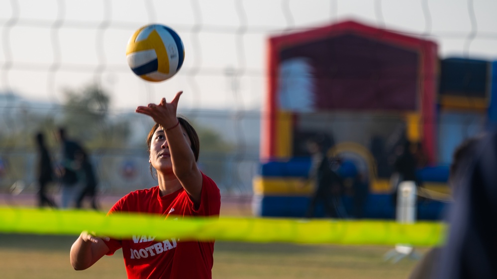 U.S. and partners celebrate the host nation’s National Sports Day