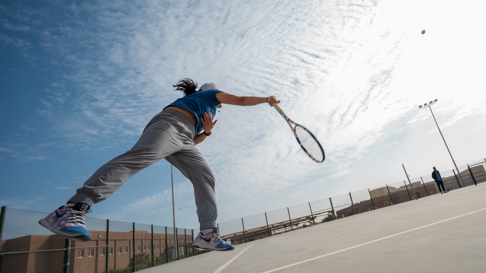 U.S. and partners celebrate the host nation’s National Sports Day