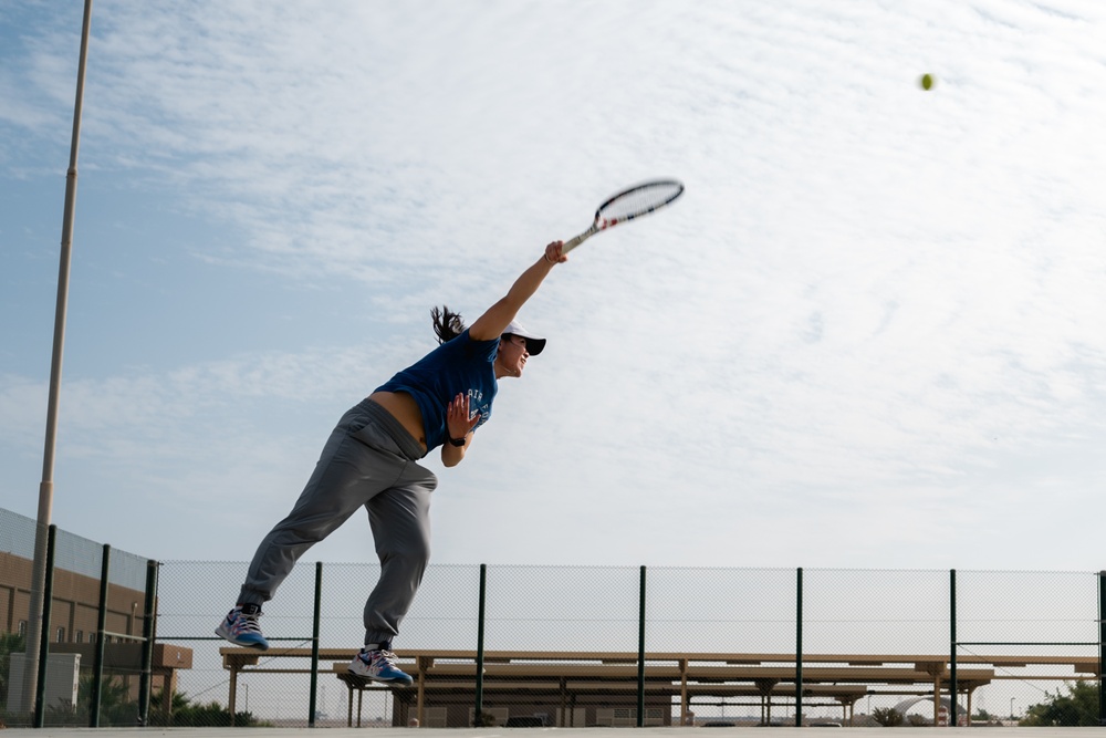 U.S. and partners celebrate the host nation’s National Sports Day