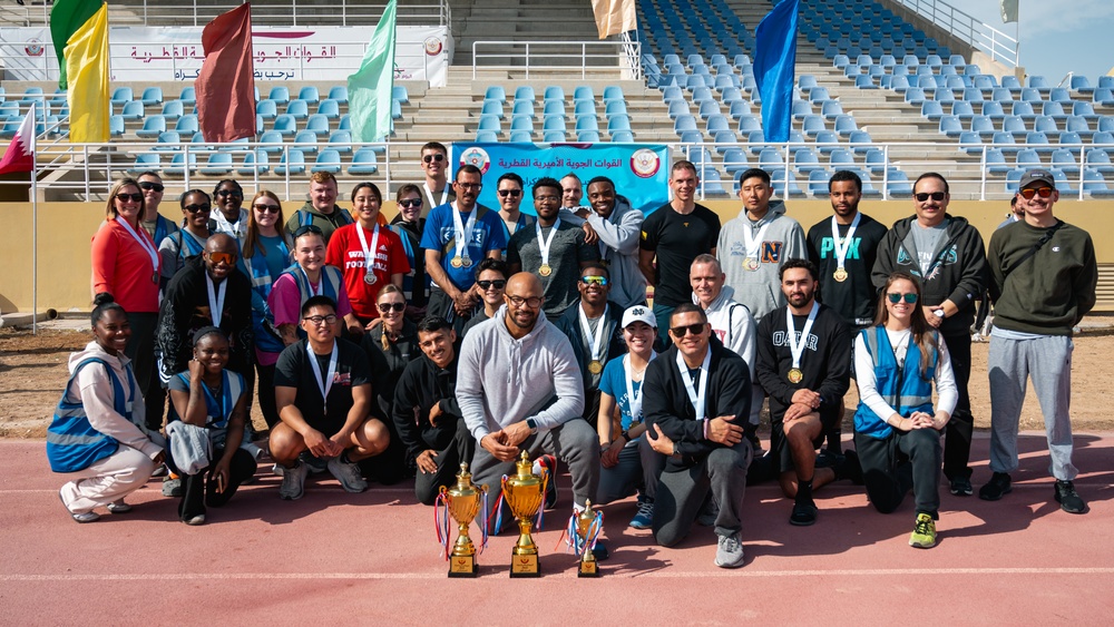 U.S. and partners celebrate the host nation’s National Sports Day