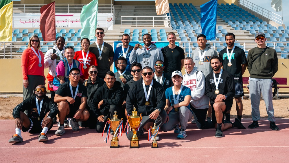 U.S. and partners celebrate the host nation’s National Sports Day