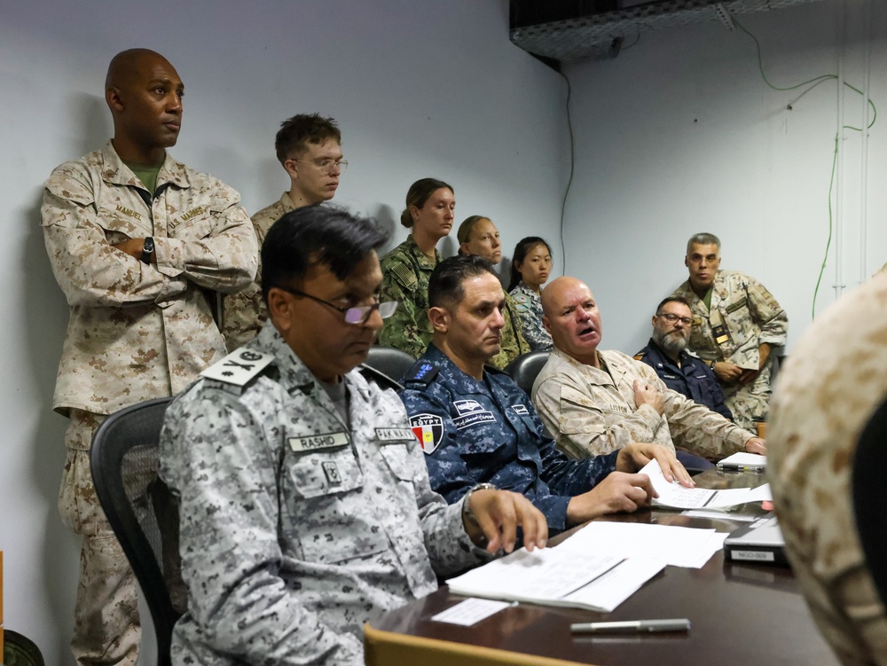 TF 51/5 Hosts a Command Post Exercise during IMX25