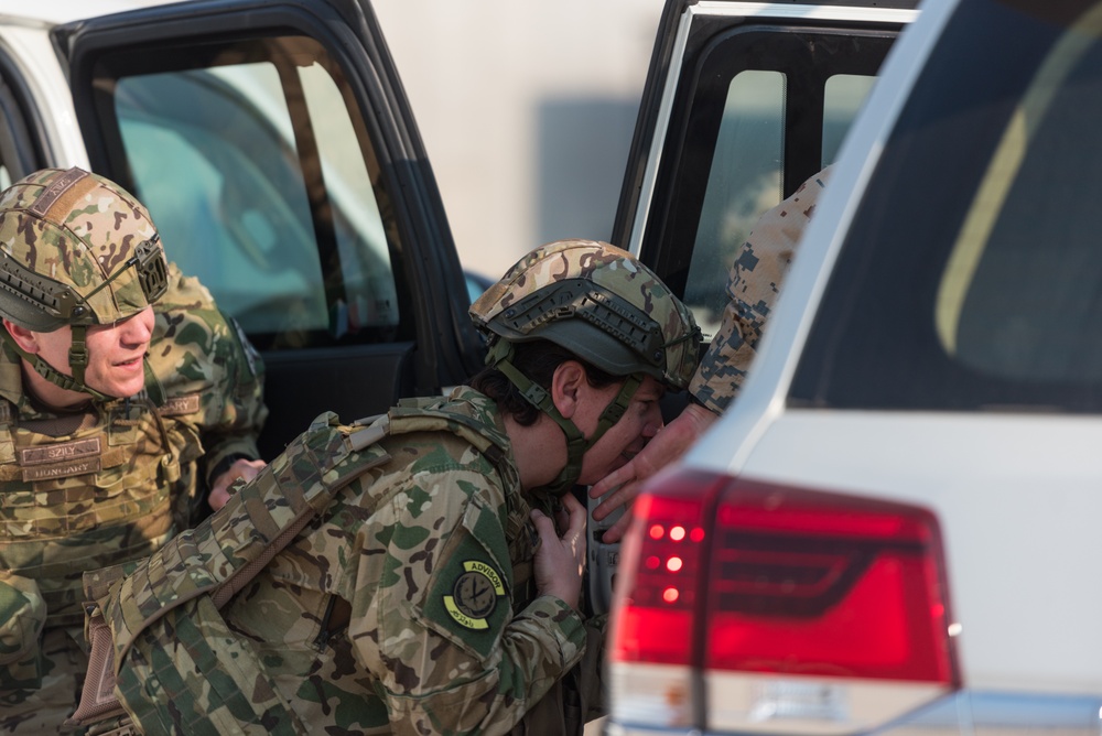 Coalition Forces Conduct Estonian-Led Battle Drills