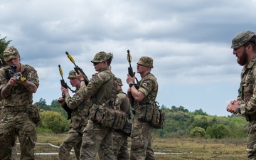 British Army prepares for urban operations training at Justified Accord 2025