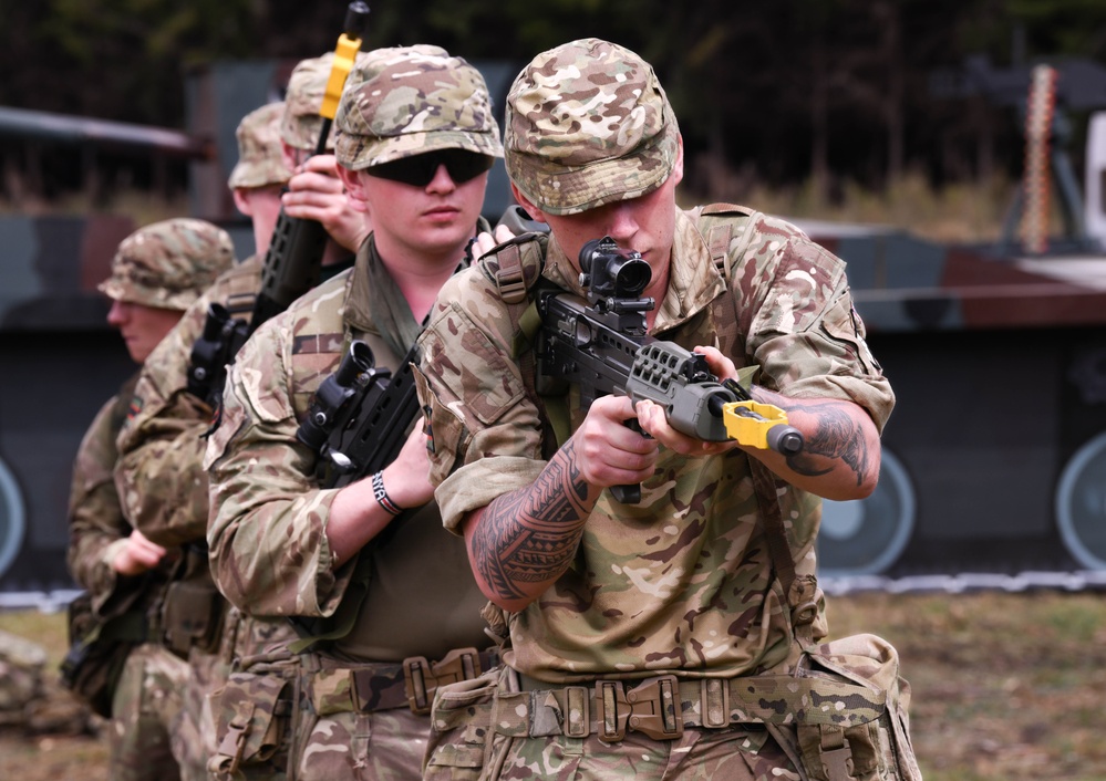 UK advisors prepare to conduct urban operations drills at Justified Accord 2025