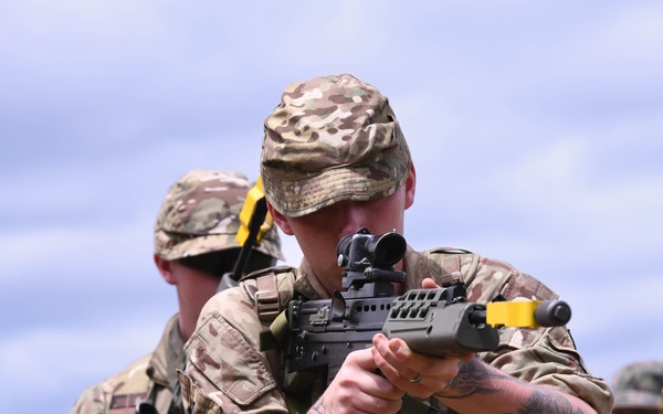 UK advisors prepare to conduct urban operations drills at Justified Accord