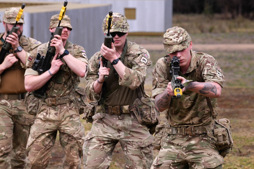 UK advisors prepare to conduct urban operations drills at Justified Accord