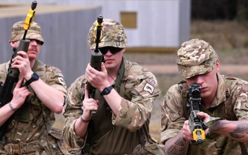 UK advisors prepare to conduct urban operations drills at Justified Accord