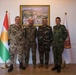 Coalition Advisors Look Ahead with Peshmerga 1st Support Forces Command