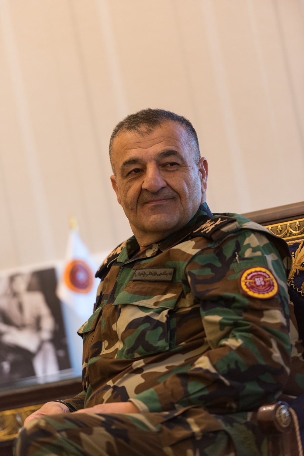 Coalition Advisors Look Ahead with Peshmerga 1st Support Forces Command