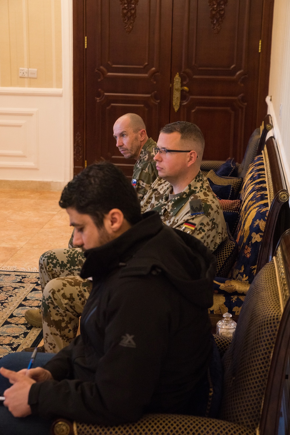 Coalition Advisors Look Ahead with Peshmerga 1st Support Forces Command