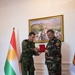 Coalition Advisors Look Ahead with Peshmerga 1st Support Forces Command