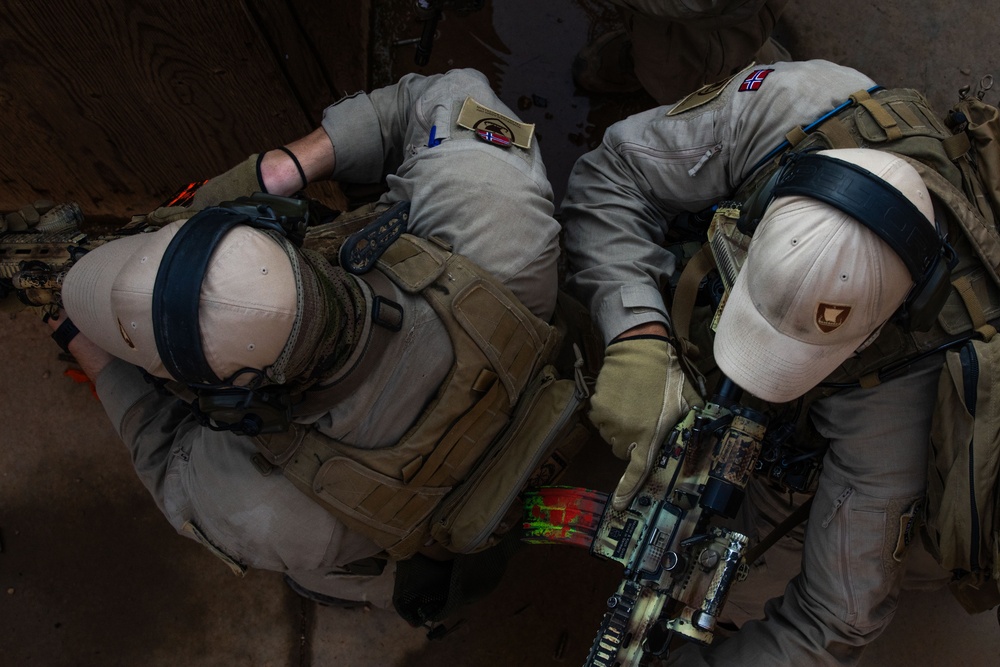 Coalition Members Conduct Close-Quarters Battle Training Exercise