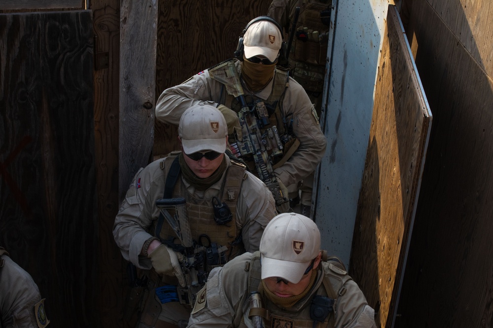 Coalition Members Conduct Close-Quarters Battle Training Exercise