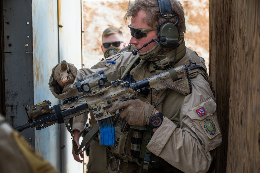 Coalition Members Conduct Close-Quarters Battle Training Exercise