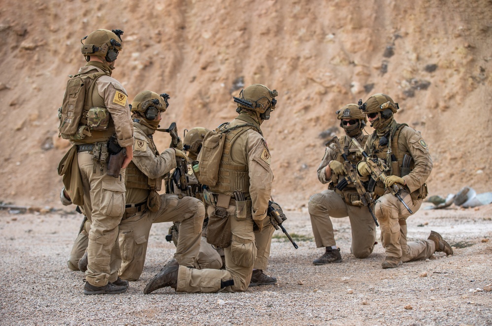 Coalition Members Conduct Close-Quarters Battle Training Exercise