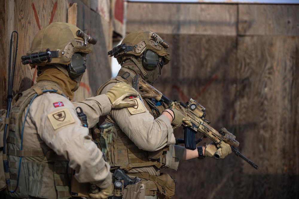 Coalition Members Conduct Close-Quarters Battle Training Exercise