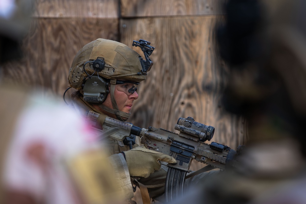 Coalition Members Conduct Close-Quarters Battle Training Exercise