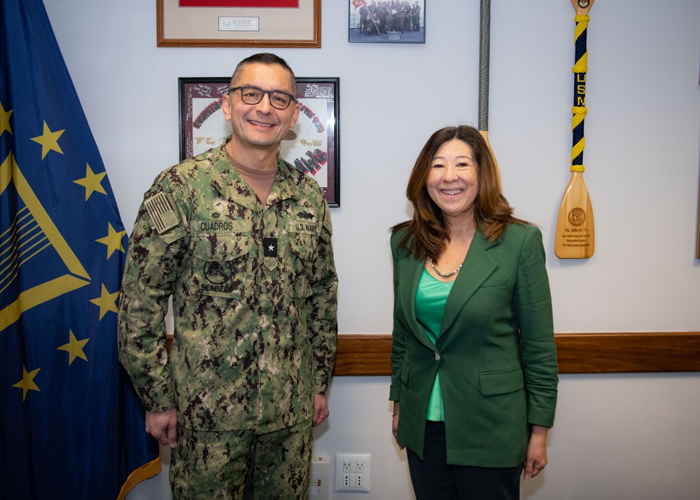 Rear Adm. Cuadros visits NAVFAC EURAFCENT