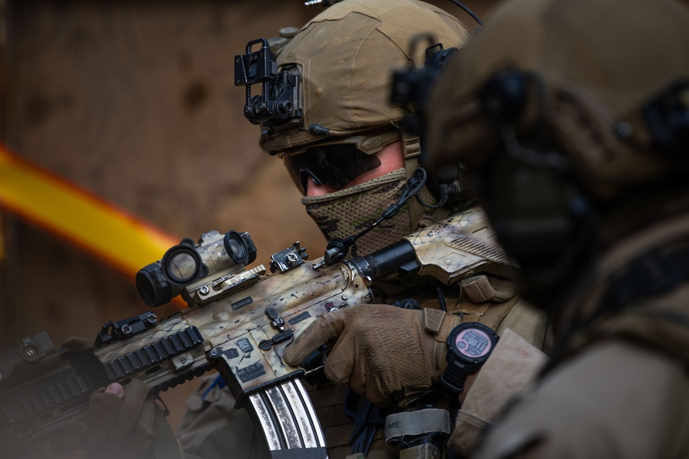 Coalition Members Conduct Close-Quarters Battle Training Exercise