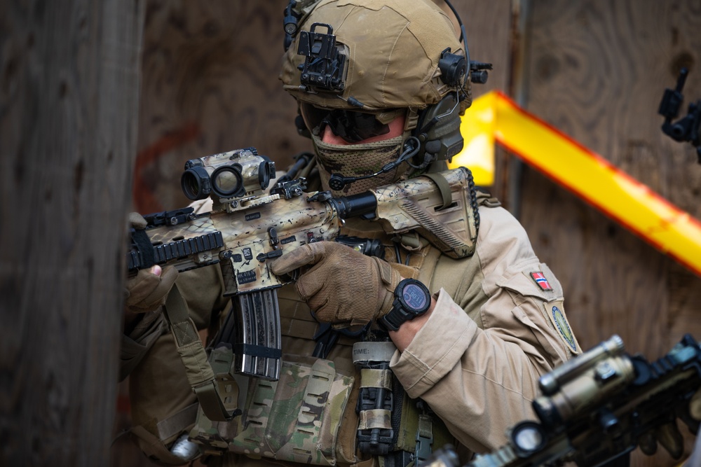 Coalition Members Conduct Close-Quarters Battle Training Exercise