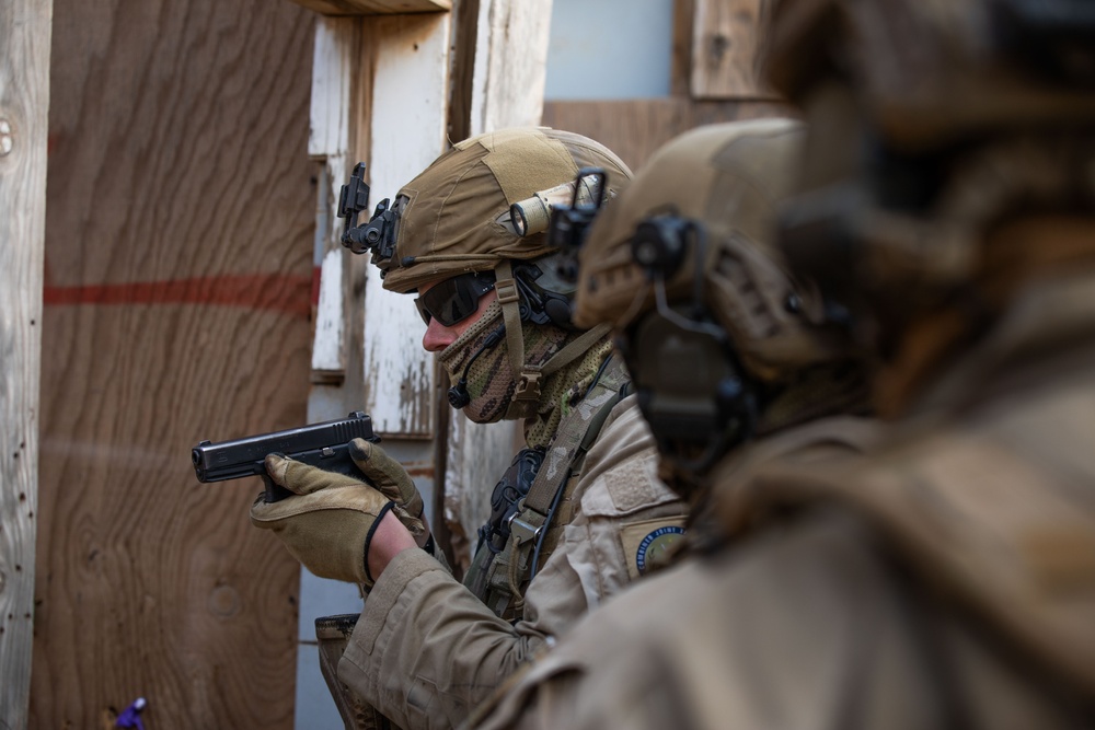 Coalition Members Conduct Close-Quarters Battle Training Exercise