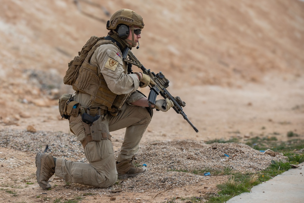 Coalition Members Conduct Close-Quarters Battle Training Exercise