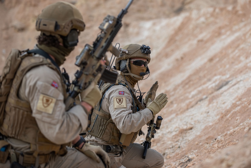 Coalition Members Conduct Close-Quarters Battle Training Exercise