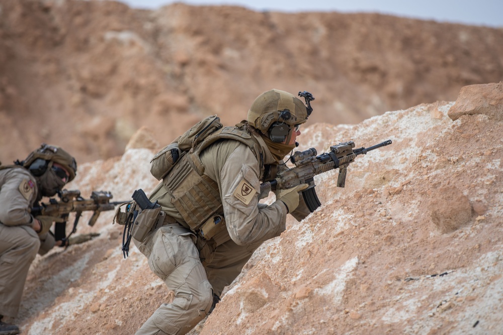 Coalition Members Conduct Close-Quarters Battle Training Exercise