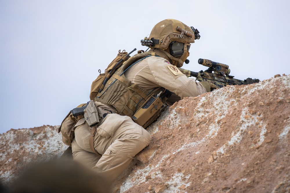 Coalition Members Conduct Close-Quarters Battle Training Exercise