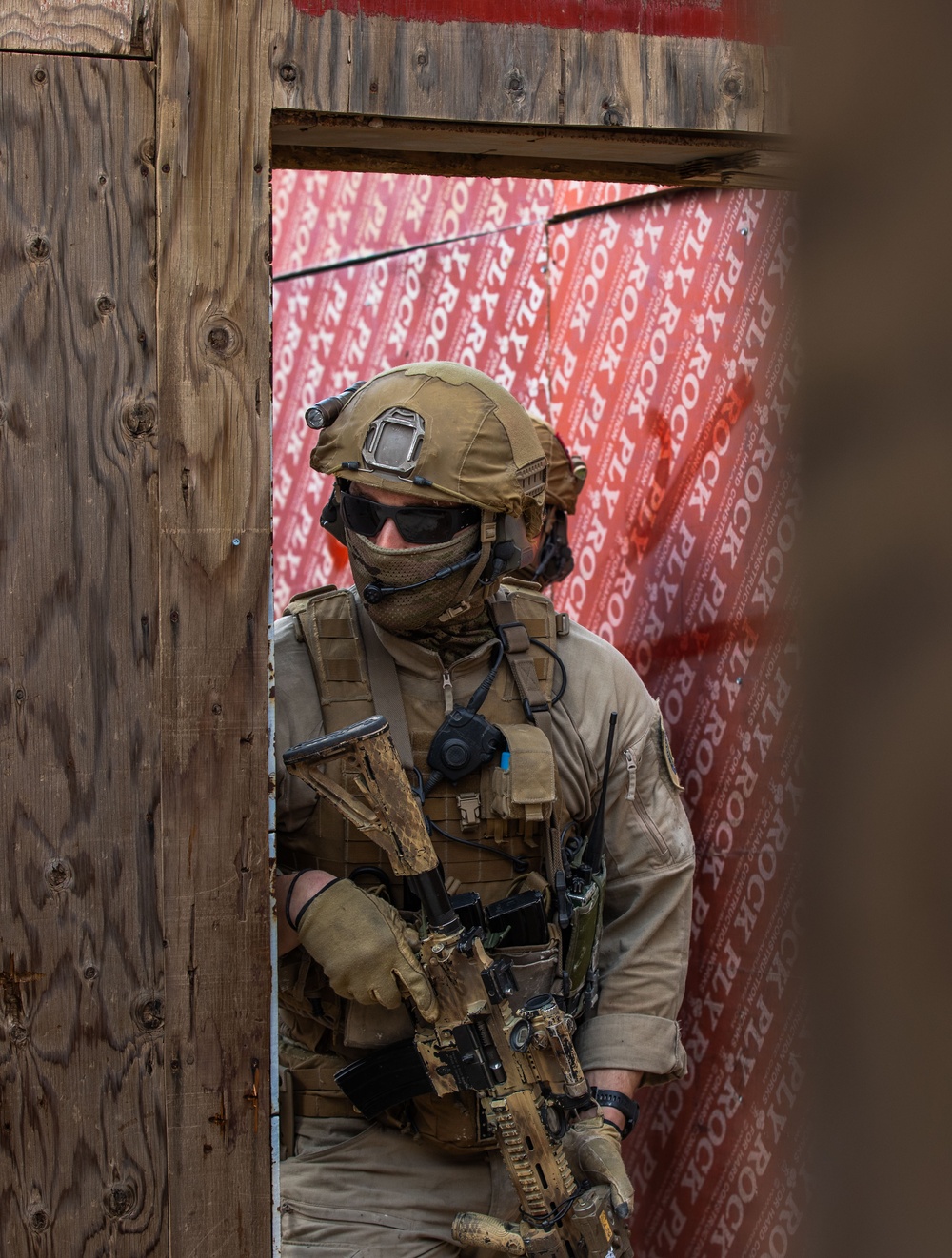 Coalition Members Conduct Close-Quarters Battle Training Exercise