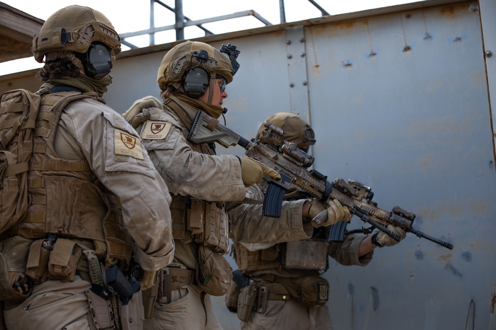 Coalition Members Conduct Close-Quarters Battle Training Exercise