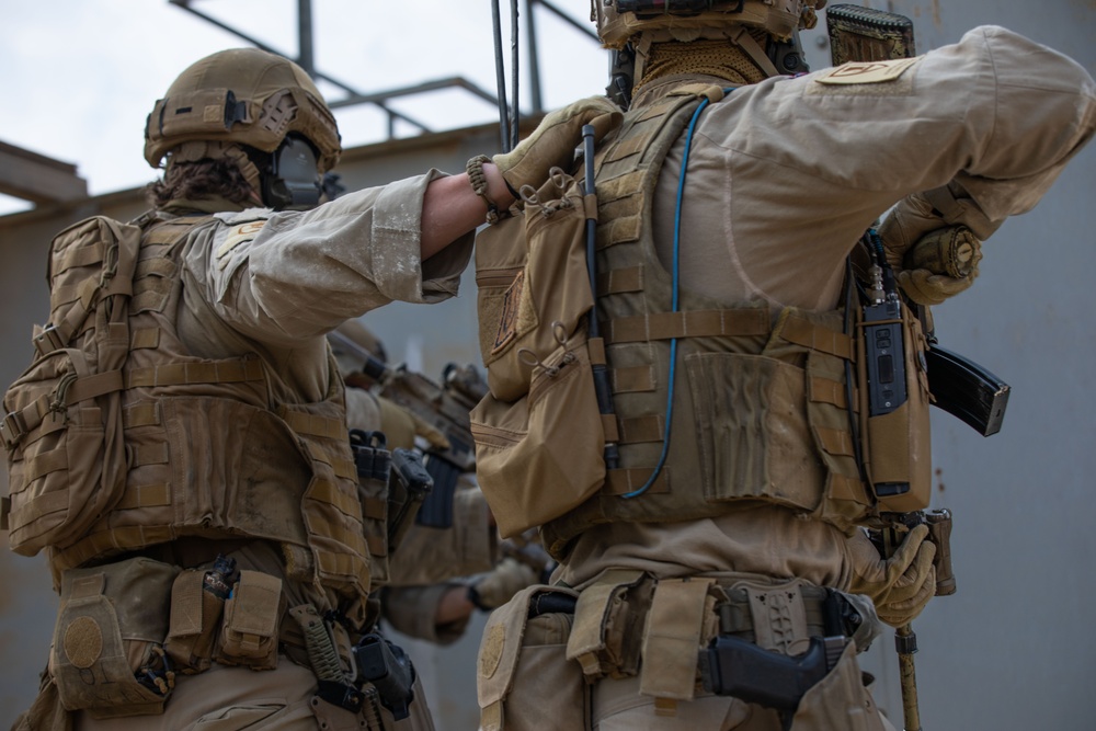 Coalition Members Conduct Close-Quarters Battle Training Exercise