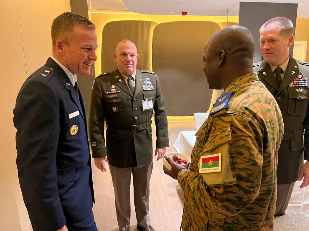 AFRICOM Chaplain Bi-late with Burkina Faso Chaplain