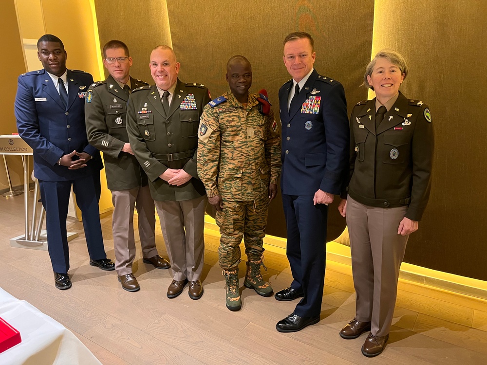 AFRICOM Chaplain Bi-late with Burkina Faso Chaplain