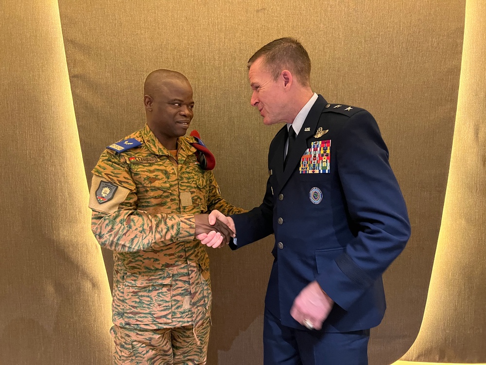 AFRICOM Chaplain Bi-late with Burkina Faso Chaplain