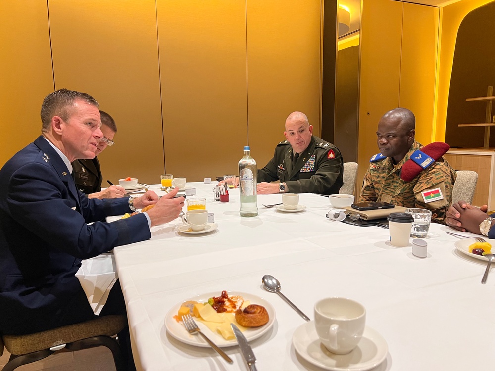 AFRICOM Chaplain Bi-late with Burkina Faso Chaplain