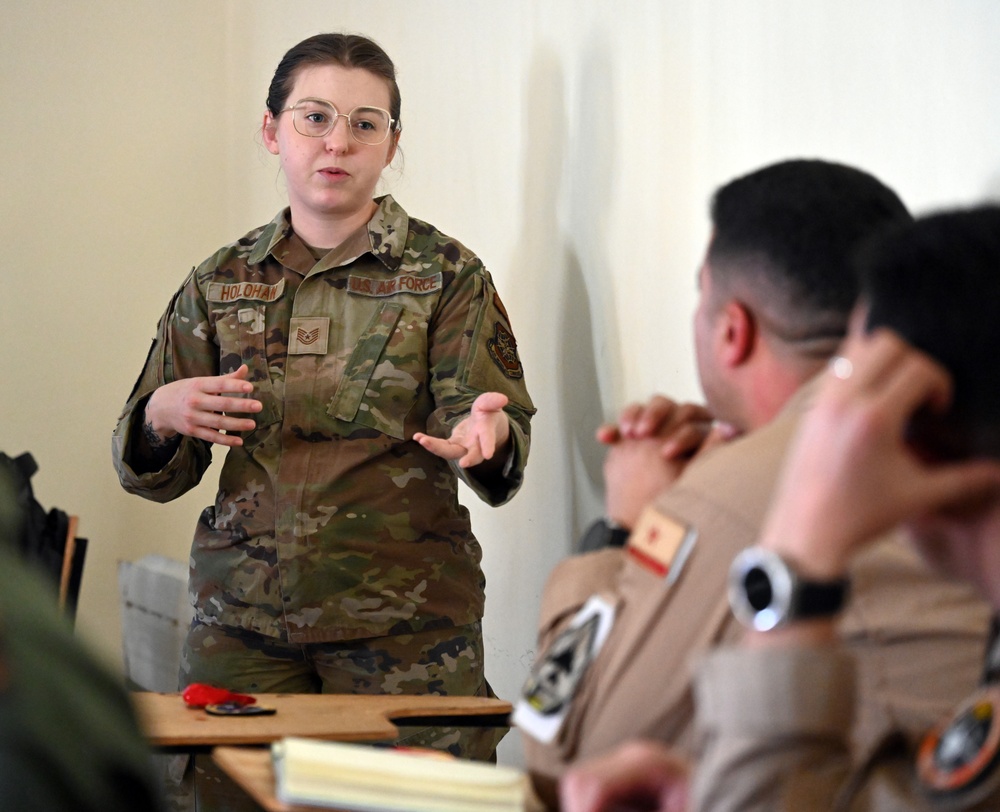 818th Mobility Support Advisory Squadron  facilitates airspace discussion with partner nations at Justified Accord