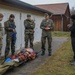 U.S. Army CATC and German Bundeswehr Medical Academy soldiers conduct trauma lane simulation exercise