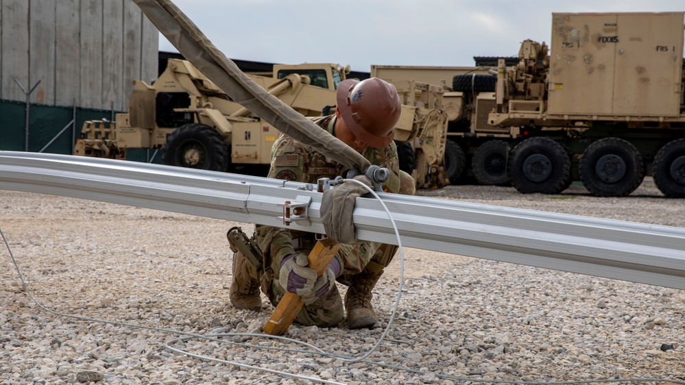 Civil Engineers Conduct Construction for Coalition Members