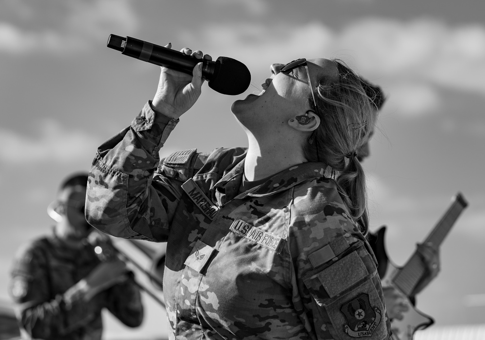 AFCENT Band brings music to the region celebrating the United States-French partnership