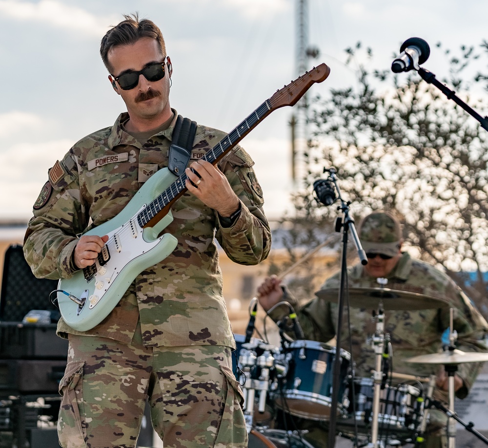 AFCENT Band brings music to the region celebrating the United States-French partnership