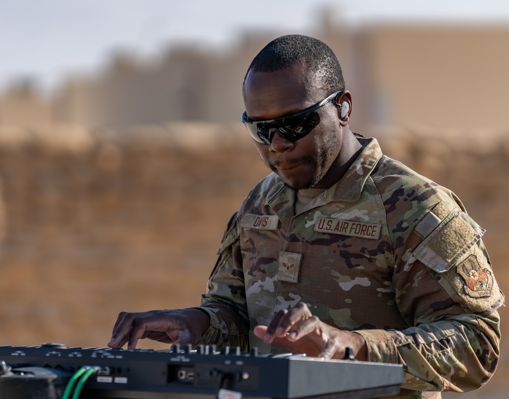AFCENT Band brings music to the region celebrating the United States-French partnership