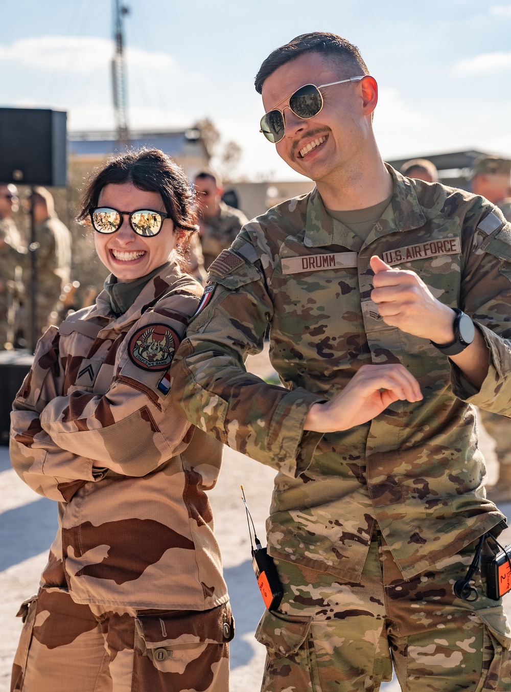 AFCENT Band brings music to the region celebrating the United States-French partnership